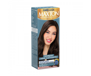 TINTURA CREME KIT MAXTON 4.0 MORENA MAIS CATIVANTE