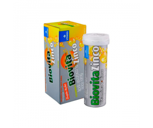 BIOVITA C ZINCO 1G 10 COMPRIMIDOS EFERVESCENTES