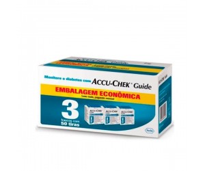 Tiras Accu-Chek Guide com 50 unidades - Leve mais, pague menos