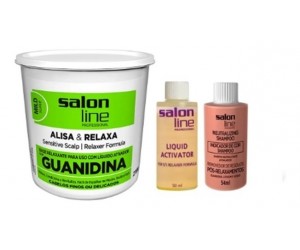 ALISA & RELAXA SALON LINE CABELOS FINOS OU DELICADOS 215G