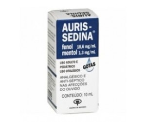 Auris-sedina Solução Otológica Gotejador 10ml