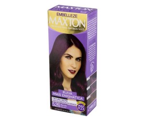 TINTURA CREME KIT MAXTON 5.26 RUIVA MAIS ENIGMÁTICA