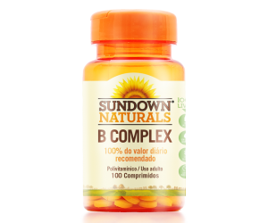 Complexo B Sundown Naturals 100 Comprimidos