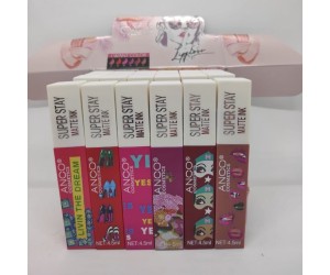 BATOM EFEITO MATTE ANCA COSMETICS CORES 