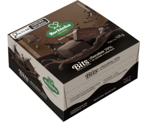 SORVETE ROCHINHA BITS CHOCOLATE DARK 105G