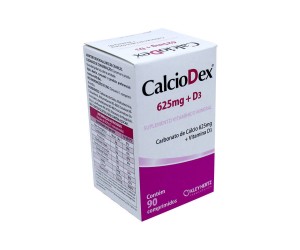 Calciodex 625mg + D3 90 Comprimidos