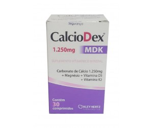 Calciodex Mdk 1250mg 30 Comprimidos