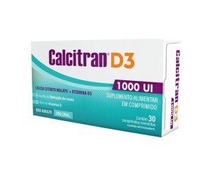CALCITRAN D3 1000 UI 30 COMPRIMIDOS REVESTIDOS