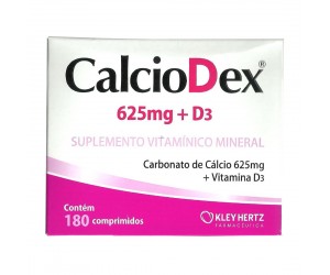 Calciodex Kit 500mg+vit D 180 Comprimidos