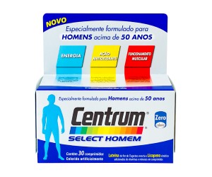 CENTRUM SELECT HOMEM 30 COMPRIMIDOS