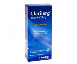 Clarilerg 10mg 12 Comprimidos