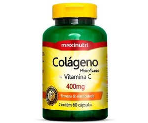 Colágeno + Vitamina C 400mg 60 Cápsulas