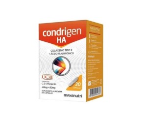 CONDRIGEN HA COLAGENO TIPO 2+ACIDO HIALURONICO 30 CÁPSULAS