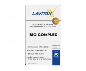 LAVITAN X BIO COMPLEX 30 COMPRIMIDOS REVESTIDOS