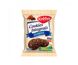 Cookies Integrais Kobber Brownie 150g