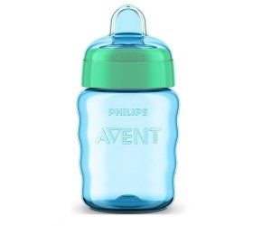COPO AZUL BICO DE SILICONE PHILIPS AVENT 260ML