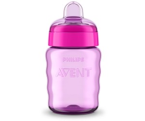COPO ROSA BICO DE SILICONE PHILIPS AVENT 260ML