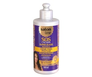 CREME DE PENTEAR SALON LINE SOS CACHOS SUPER ÓLEOS 300ML
