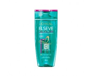 Shampoo Elseve Hydra-detox Reequilibrante 400ml
