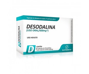 Desodalina 600mg 60 Comprimidos