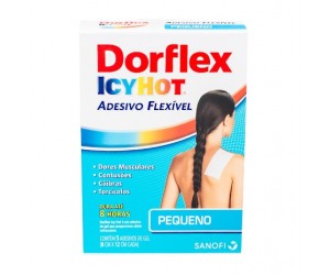 Dorflex Icy Hot Adesivo Flexível Pequeno 5 Unid
