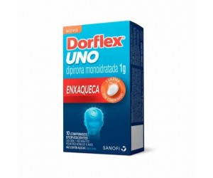 DORFLEX UNO 1G  10 COMPRIMIDOS EFERVESCENTES