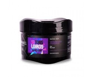 MÁSCARA CAPILAR HIDRABELL SHINE BLOND 50 TONS DE LOIRO 250G