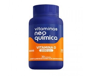 VITAMINA D 2000UI NEO QUÍMICA 30 UNIDADES 