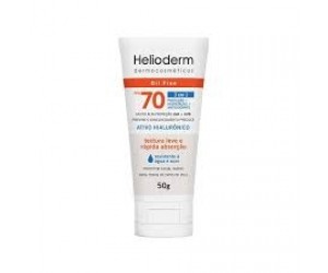 PROTETOR SOLAR FACIAL HELIODERM OIL FREE FPS 70 50G