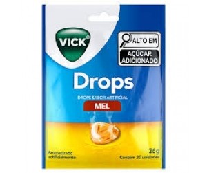 VICK DROPS MEL 20 PASTILHAS