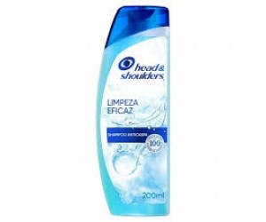 SHAMPOO HEAD & SHOULDERS LIMPEZA EFICAZ 200ML