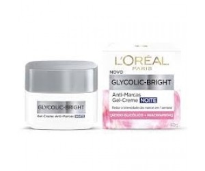 GEL CREME FACIAL L"OREAL ANTI-MARCAS GLYCOLIC NOITE 49G