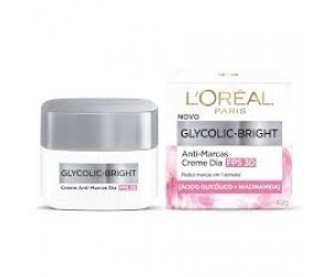 GEL CREME FACIAL L"OREAL ANTI-MARCAS GLYCOLIC DIA 49G