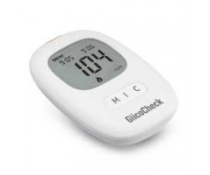 KIT MEDIDOR DE GLICEMIA GLICOCHECK MULTI SAÚDE COM 10 TIRAS