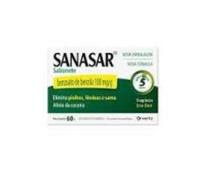 SANASAR SABONETE 100MG/G 60G