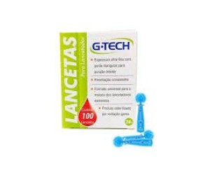 LANCETAS 28G 100 UNID