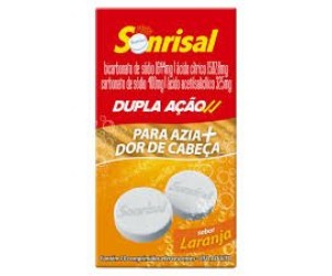 SONRISAL LARANJA 10 COMPRIMIDOS EFERVECENTES