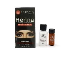 HENNA EGIPCIA MASTERBELA MARROM 10ML