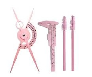 KIT SOBRANCELHA 4 PEÇAS DIVERSOS