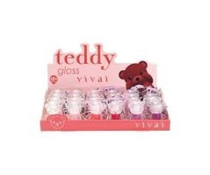 LIP GLOSS VIVAI TEDDY 1,2ML SABORES