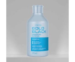 SHAMPOO AMEND GOLD BLACK HIDRATAÇÃO NUTRITIVA 250ML