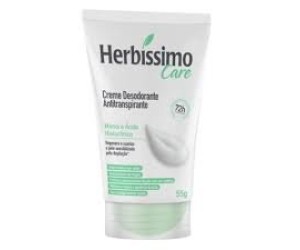 DESODORANTE CREME HERBISSIMO CARE ÁCIDO HIALURÔNICO 55G