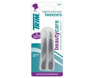 KIT PINÇAS TRIM PONTA INCLINADA E PONTA FINA 2 UNIDADE