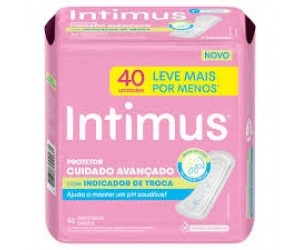 PROTETOR DIÁRIO INTIMUS DAYS CUIDADO AVANÇADO PH 40 UNIDADES