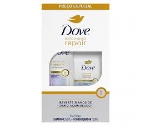 KIT DOVE SHAMPOO+COND BOND INTENSE 15OML