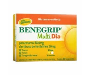 BENEGRIP MULTI DIA 20 COMPRIMIDOS