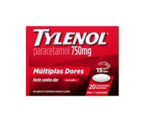 TYLENOL 750MG 20 COMPRIMIDOS REVESTIDOS