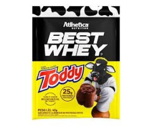 BEST WHEY ATLHETÍCA SABOR TODDY 1 UNIDADE 40G