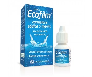 Ecofilm 5mg/ml Solução Oftálmica 5ml