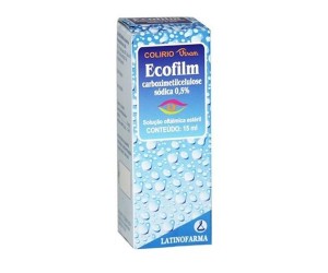 Ecofilm 5mg/ml Solução Oftálmica 15ml